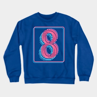 My lucky number Eight 8 Crewneck Sweatshirt